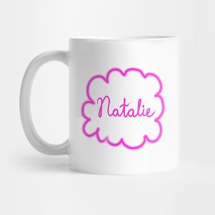 Natalie. Female name. Mug